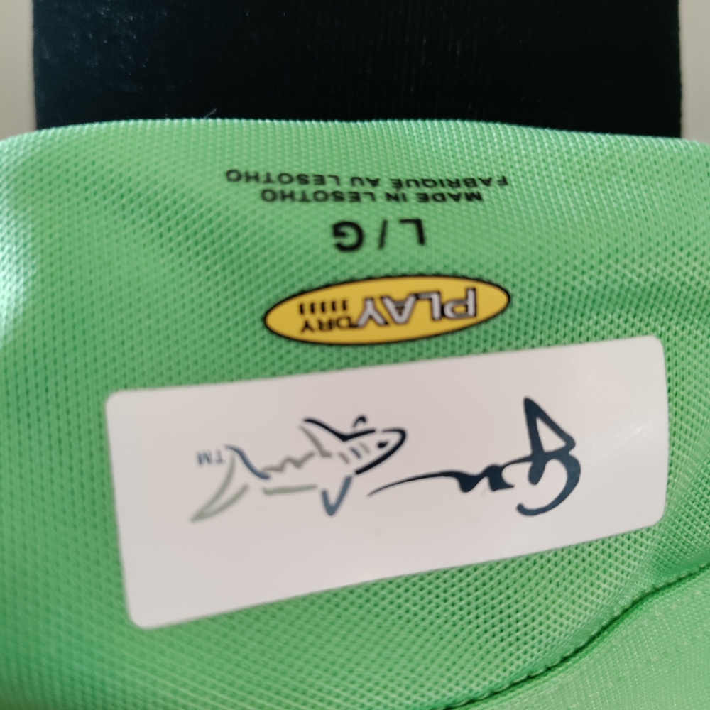 Greg Norman Golf Woman Green Sleeveless Polo Top. - Picture 2 of 5